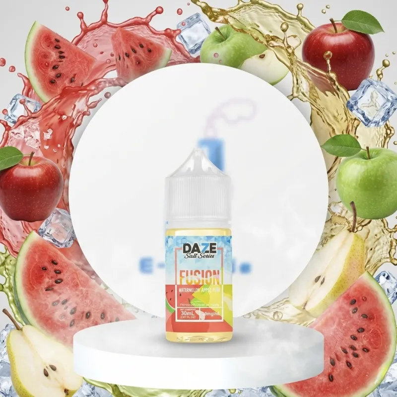 Daze Fusion Salt - Watermelon Apple Pear Iced 30mL