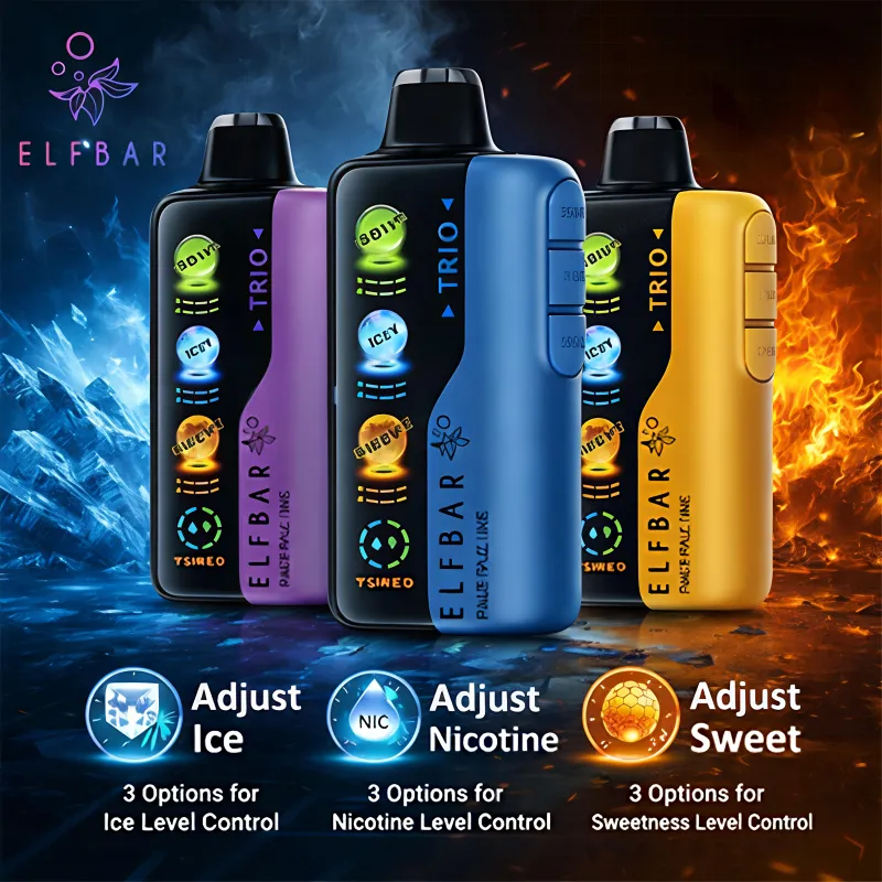 ELF BAR TRIO 40000puffs Disposable vape