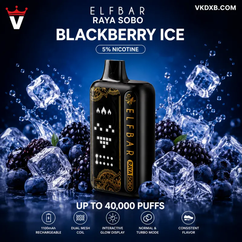 Elfbar Raya SOBO 40000 Puffs Disposable Vape