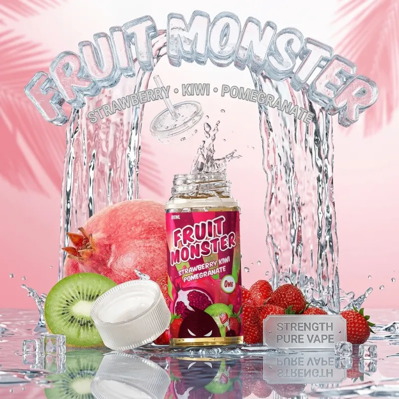 Fruit monster salt 30ml - Strawberry kiwi pomegranate 