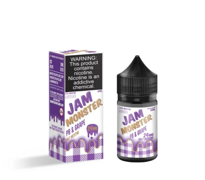 Jam Monster Salt PB & Grape 30ml