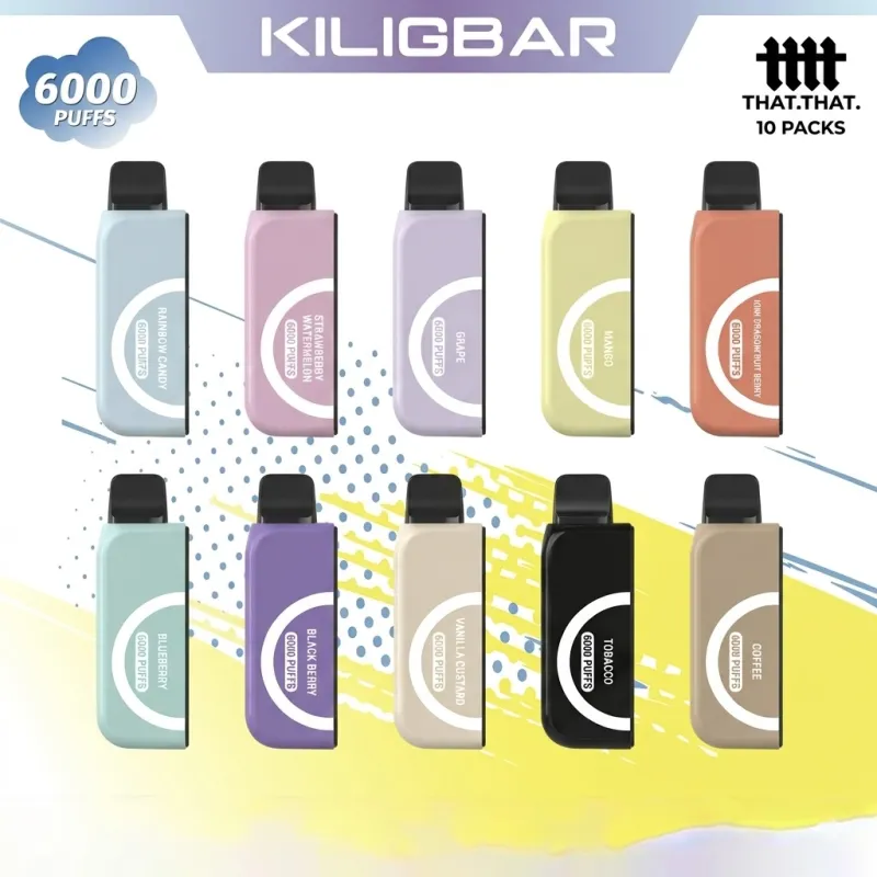KILIGBAR 6000 puffs Cartridge 