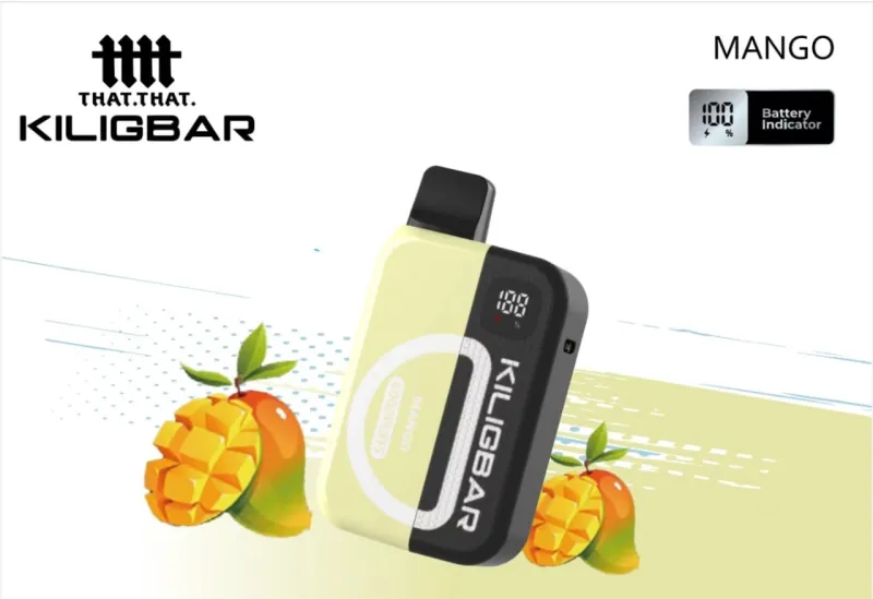 KILIGBAR 6000puffs kit- Mango