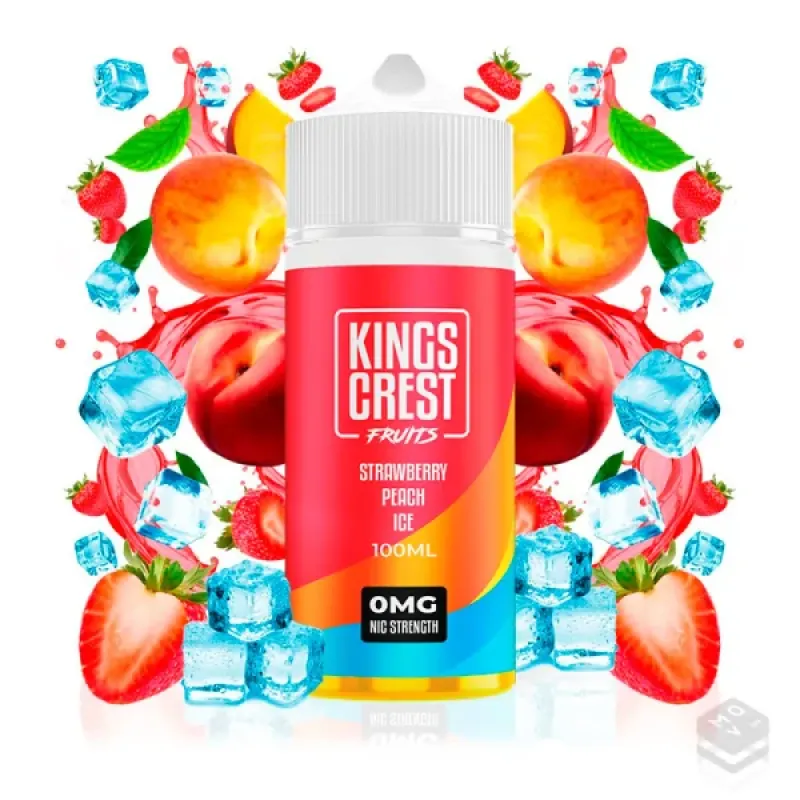 Kings crest Strawberry Peach Ice 120ml