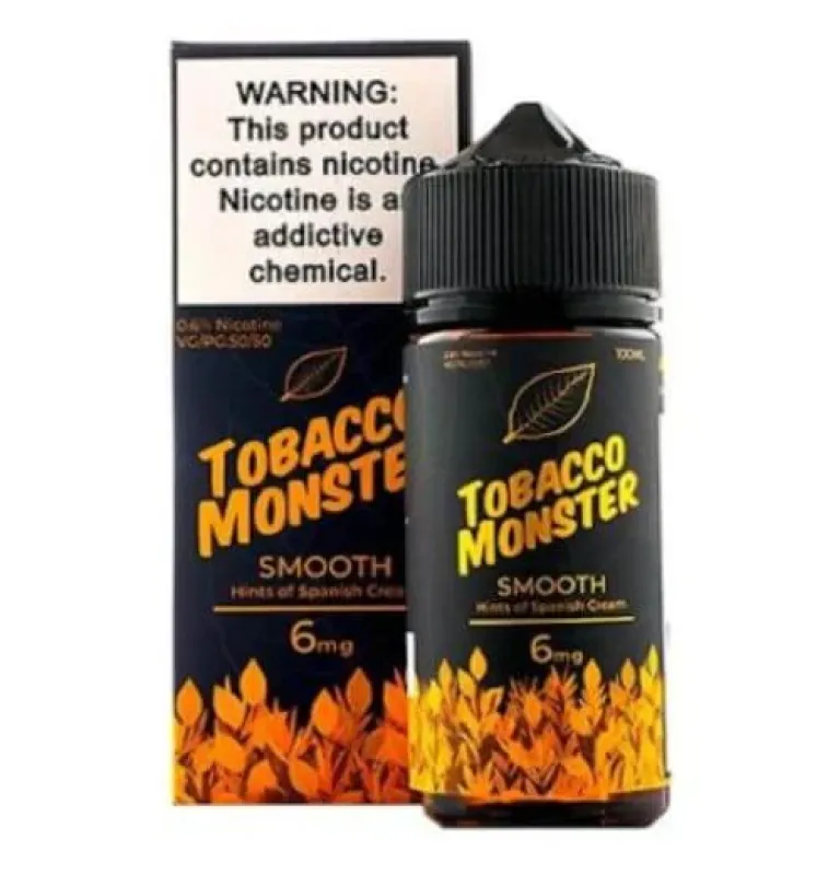 Tobacco Monster Smooth Tobacco E-Liquid 100ml